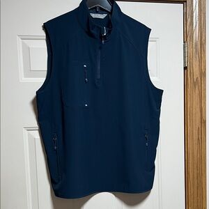 Daniel Cremieux signature collection navy vest.  NWT